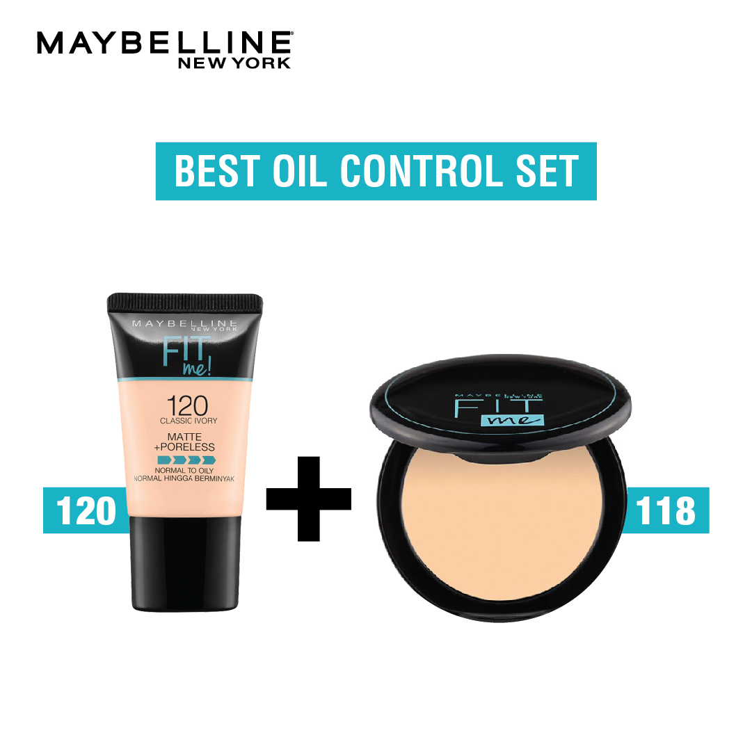 bedak maybelline fit me no 120