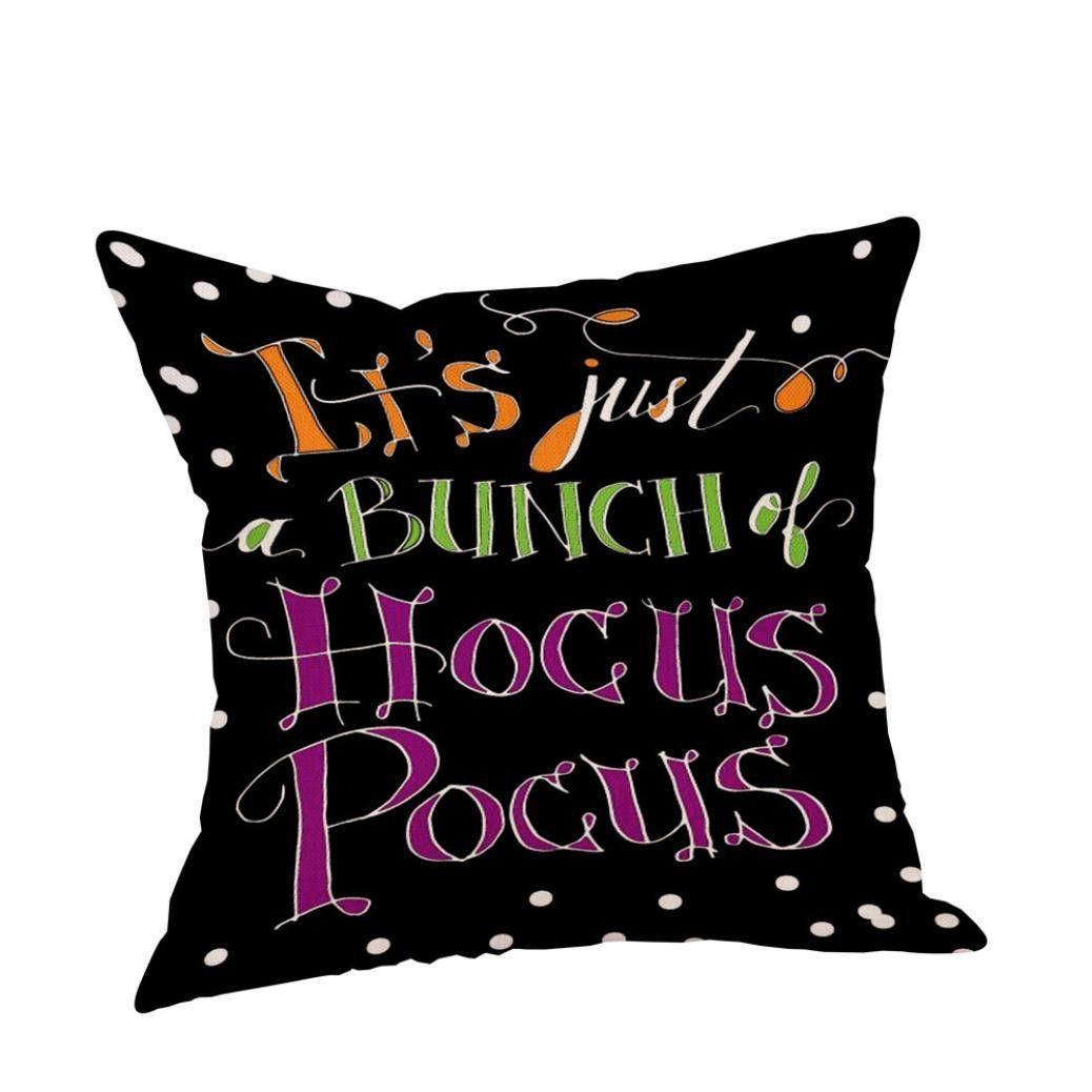 Pillow Shape Home Sofa Bed Decoration Geometric Cushion Cover Case (X)