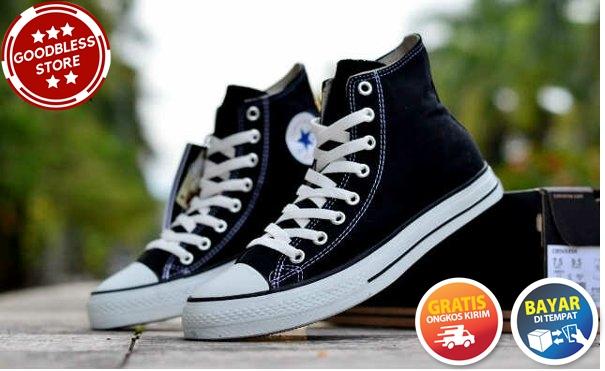 GOODBLESS- converse26 All star sekolah HITAM BOOTS TERMURAH / SEPATU CASUAL / conver putih /SEPATU PRIA / SEPATU WANITA / SEPATU SNEAKERS PRIA / SEPATU/kualitas original