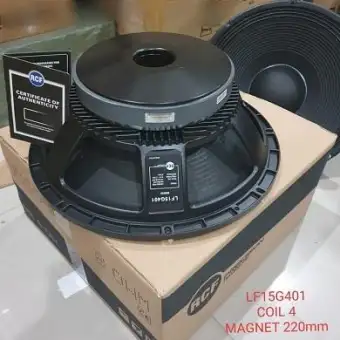 speaker rcf 15 mid low