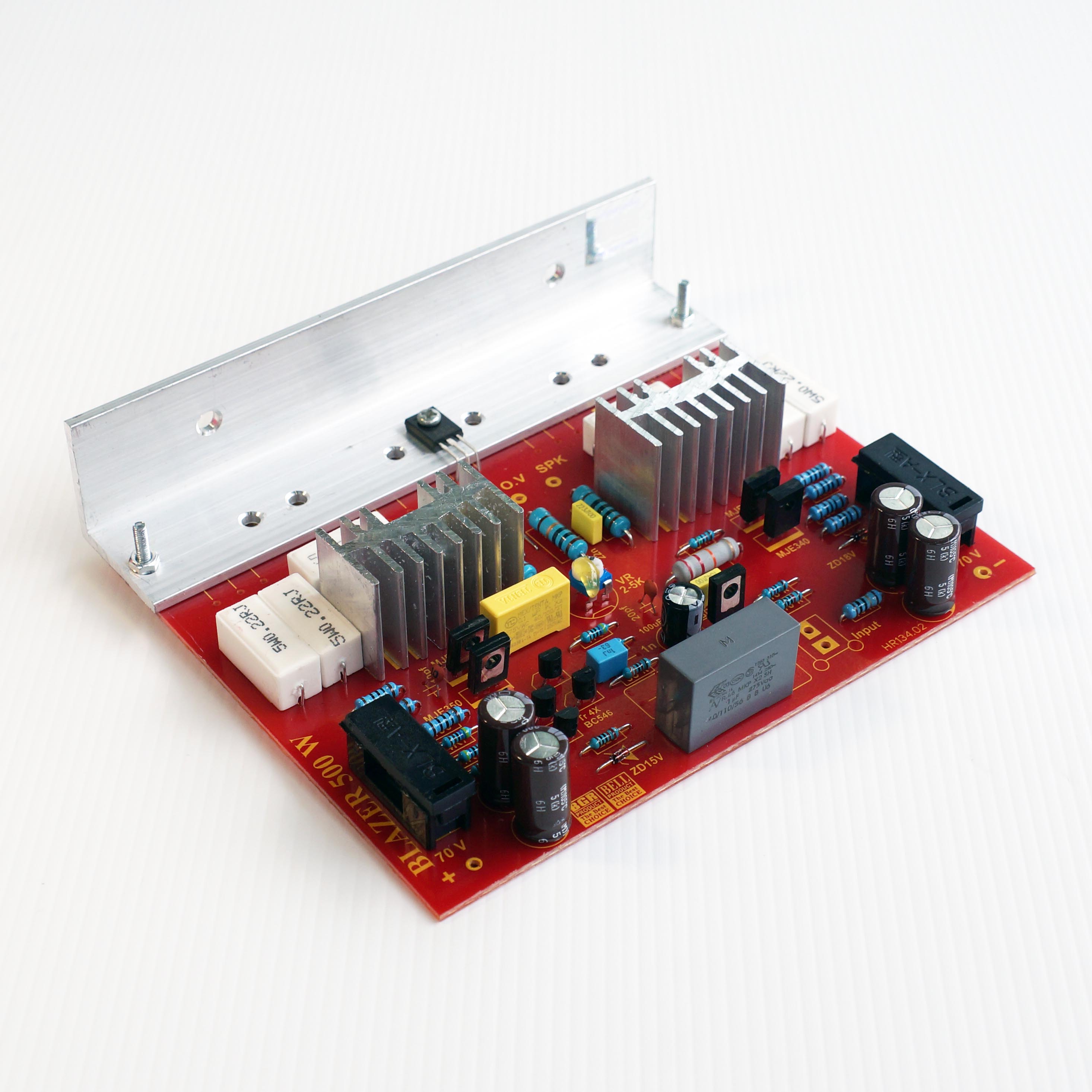 KIT POWER AMPLIFIER BLAZER 500W MONO BGR BELL - TANPA TRANSISTOR