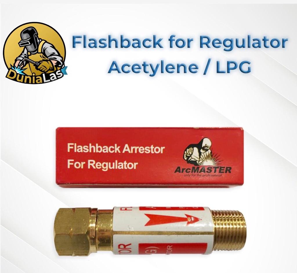 Flashback Arrestor For Regulator Acetylene / LPG ArcMASTER Lazada
