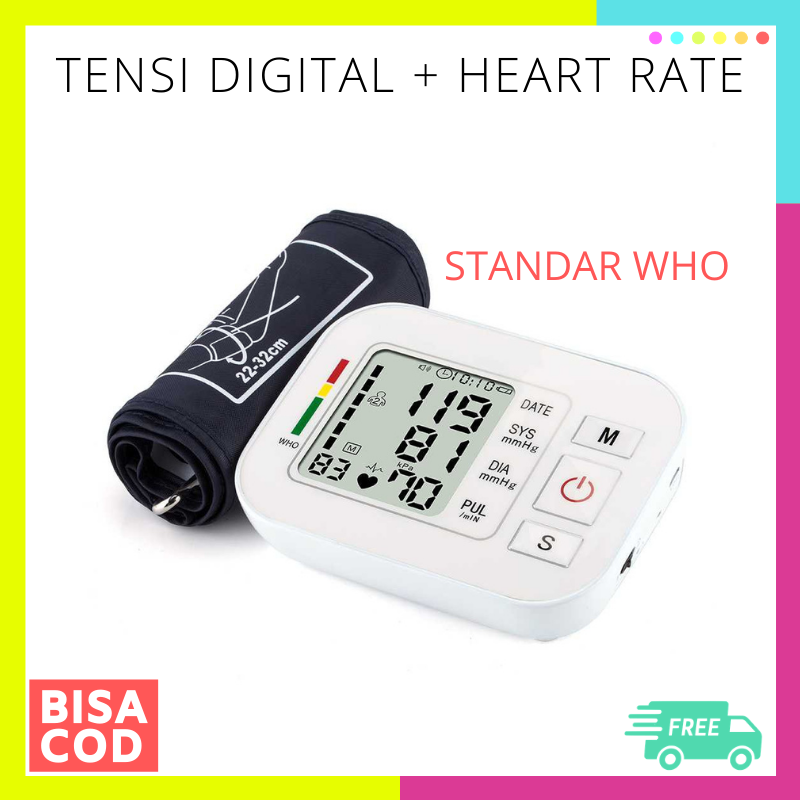 Alat Pengukur Tekanan Darah Digital dengan Layar Sentuh