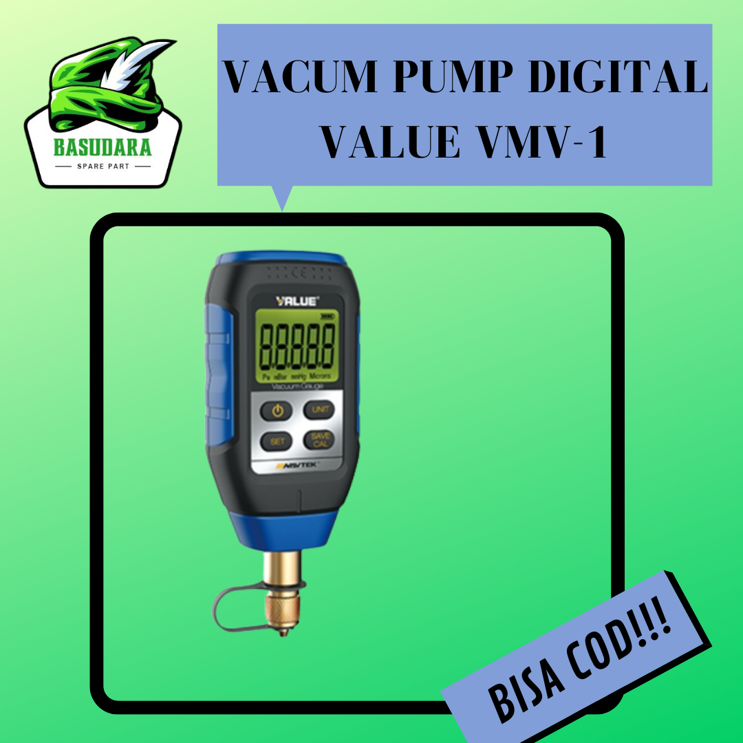[U] Digital Vacuum Gauge VALUE / Vacuum Pump Digital Value VMV1 / Alat