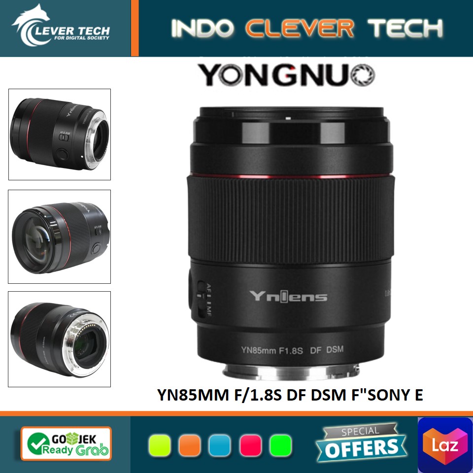 Yongnuo Yn 85mm F 1 8s Df Dsm Lens For Sony E Mount Lazada Indonesia