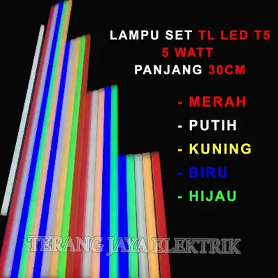 Lampu TL LED T5 5Watt - 5w Panjang 30cm IZL-T505 IZUNLI -SNI