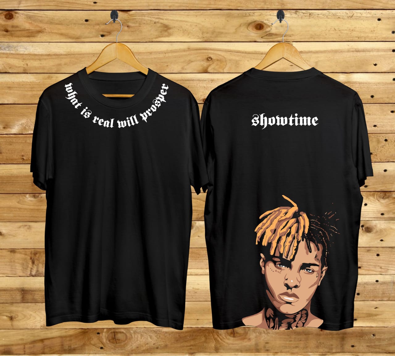 KAOS LENGAN PENDEK / KAOS PRIA 2023 / D'MAN / HITAM BERGAMBAR / KAOS