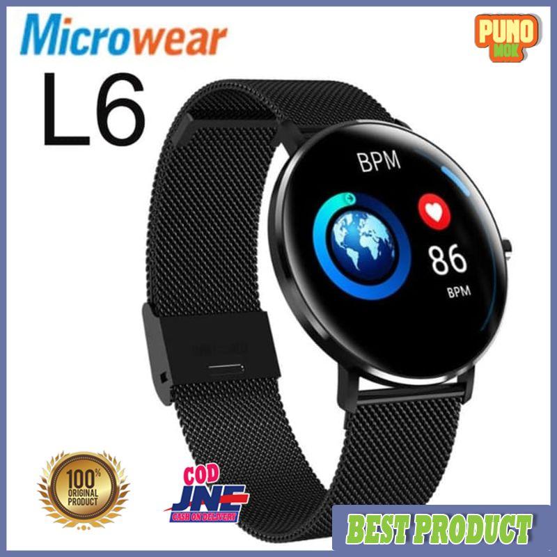 Fitness Tracker Microwear L6 Smartwatch Jam Tangan Smartwatch