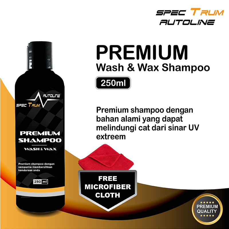 PREMIUM SHAMPOO | SHAMPOO MOBIL | WASH & WAX | Lazada Indonesia