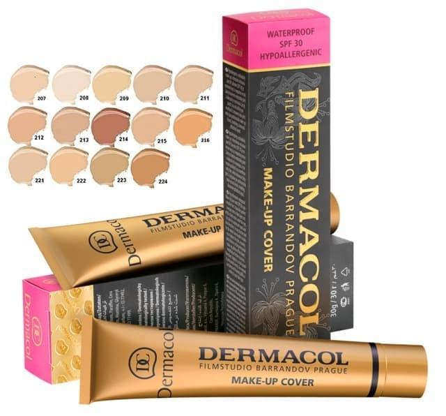 ( BAYAR DITEMPAT ) DERMACOL MAKEUP COVER FOUNDATION SPF 30