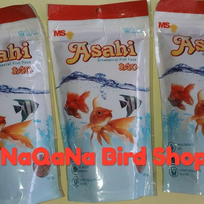 Pakan Ikan Hias Warna Warni Asahi Lazada Indonesia