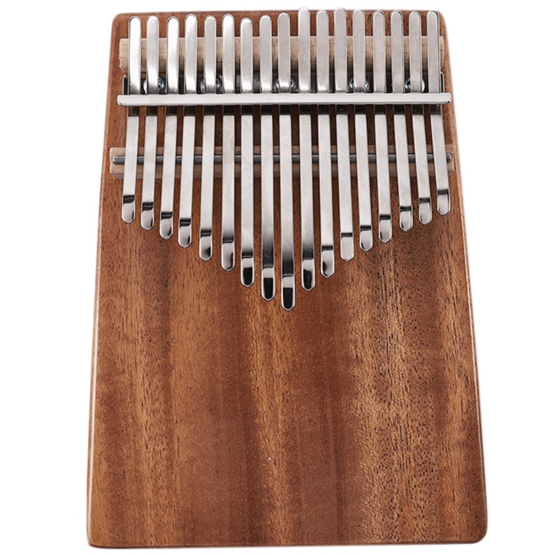 17 Keys Kalimba Mahogany Thumb Piano Musical Instrument with Tuning Hammer Cloth Sticker Bag Kalimba Accessories Malaysia