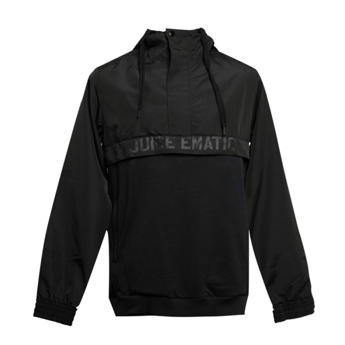Juice Ematic Jacket denim pria Hitam 