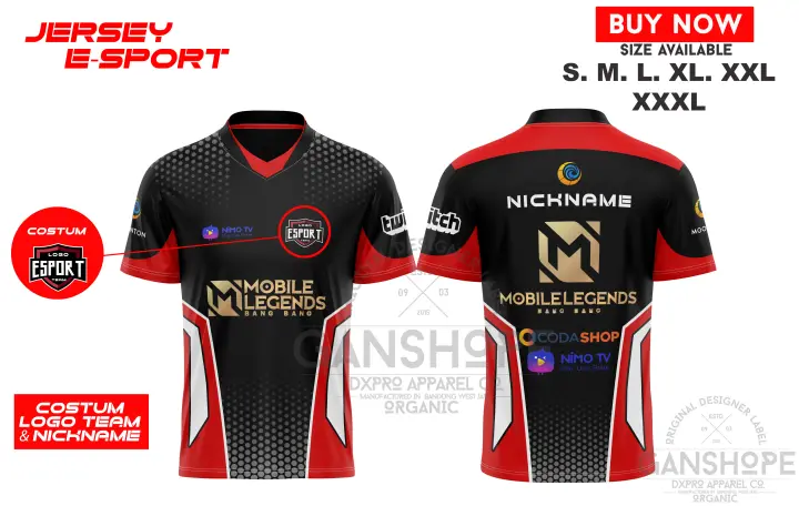 baju esport ml