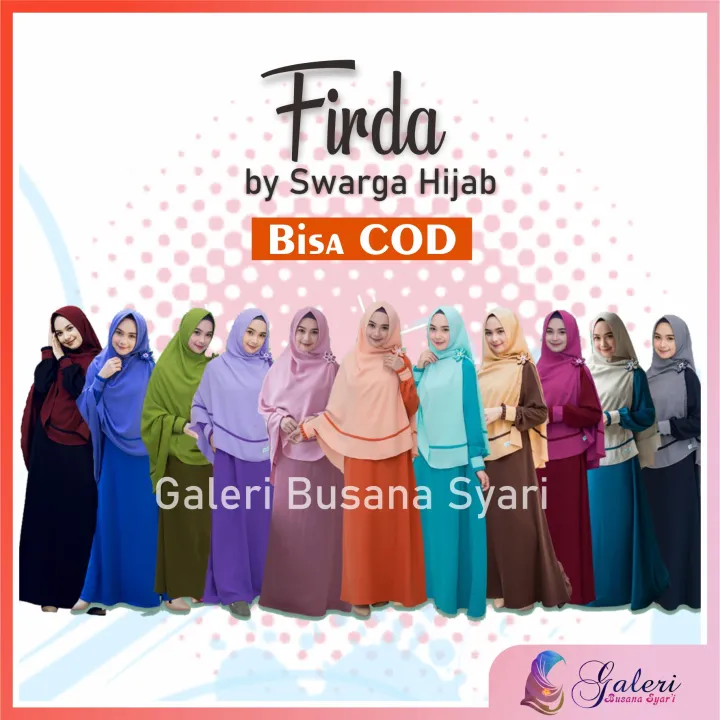 Gamis Firda By Swarga Hijab Royal Twist Lazada Indonesia