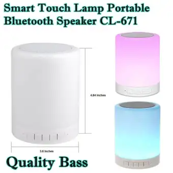 touch lamp speaker