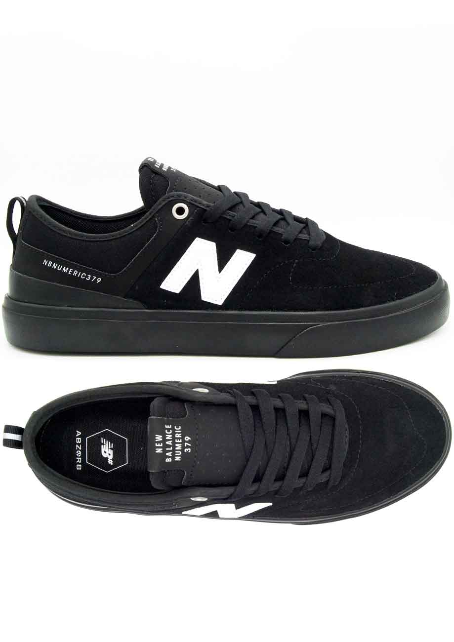 new balance numeric all black