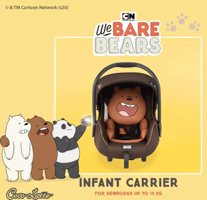 Cocolatte Baby Carrier We Bare Bears Wbb Carseat Cocolatte Lazada Indonesia