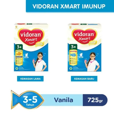 Vidoran Xmart 3+ Rasa Madu/Vanilla 725gr
