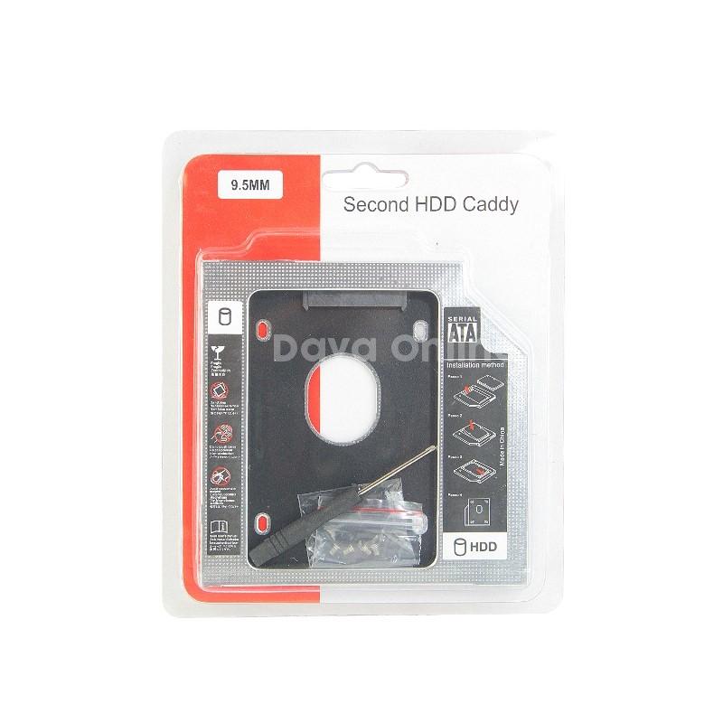 CADDY HDD SATA UKURAN 2,5" MURAH !!! CADDY UKURAN 9,5" HARGA 30 RIBUAN