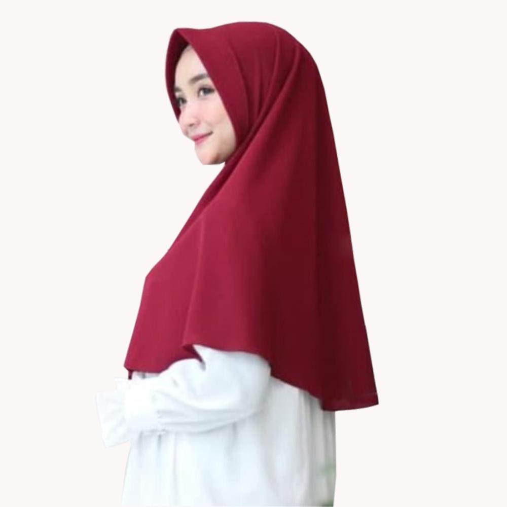 Khimar Pet Simple Biasa - Harga Termurah Bahan terbaik