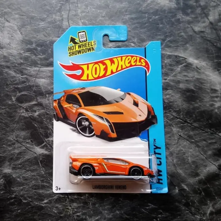 Jual Hot Wheels Hotwheels Lambhini Veneno Orange Bergaransi Lazada Indonesia