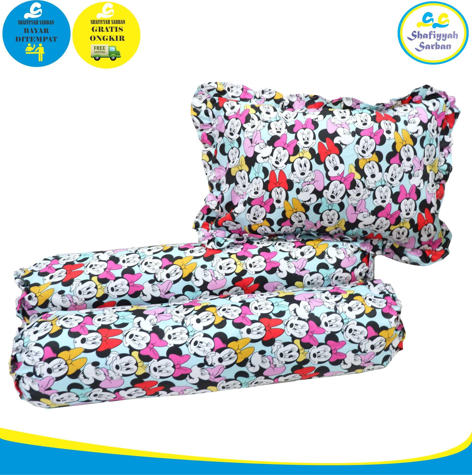 Shafiyyah.Sarban Sarung Bantal Guling Bayi (COVER Only)