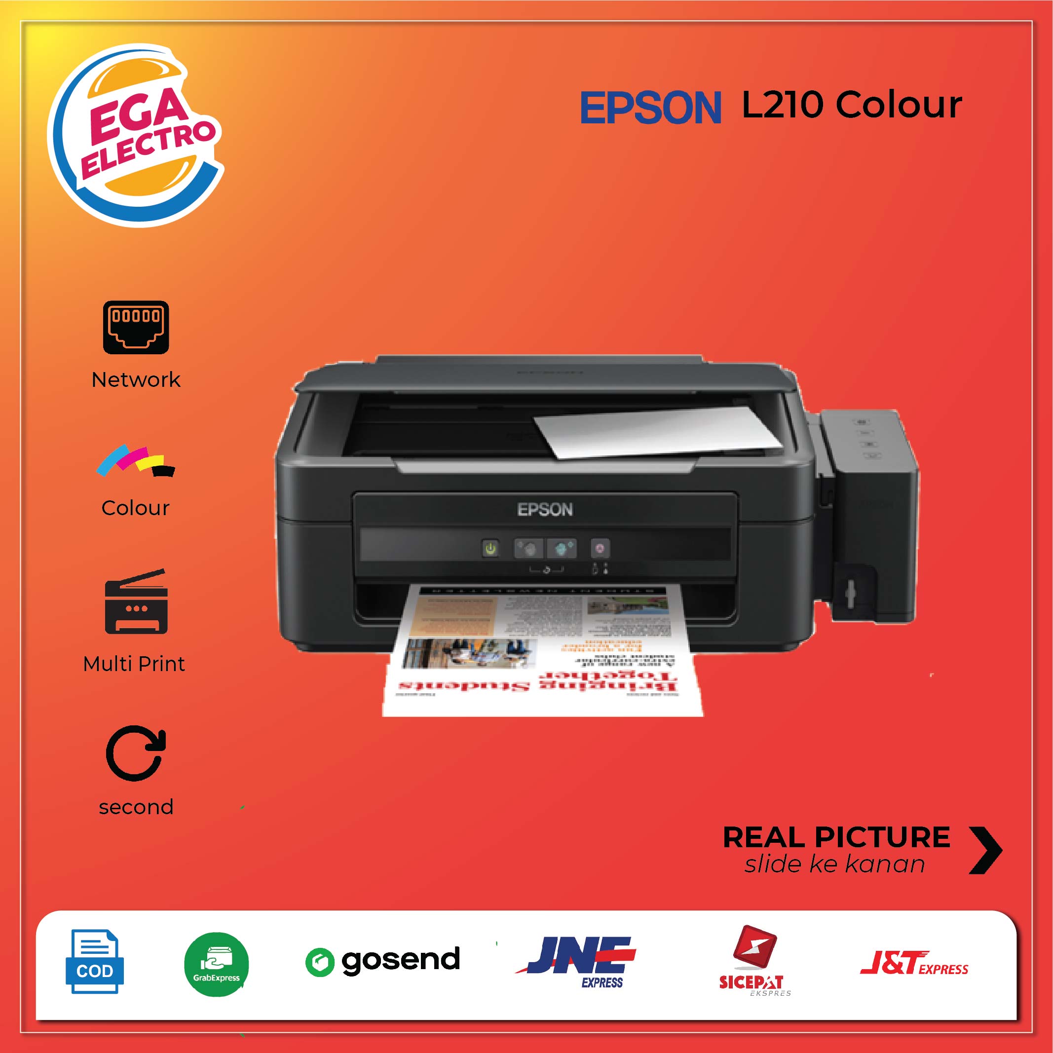 printer epson l210 bekas nozzel full 100 Lazada Indonesia
