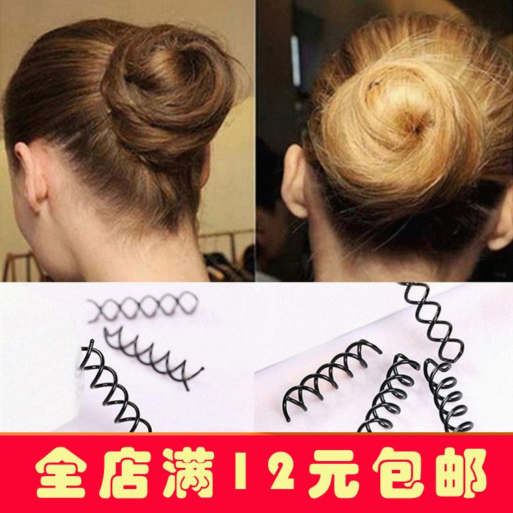 Kecantikan rambut Konde Rambut peralatan Klip spiral jepit rambut Korea Selatan Hiasan Rambut alat penggulung rambut