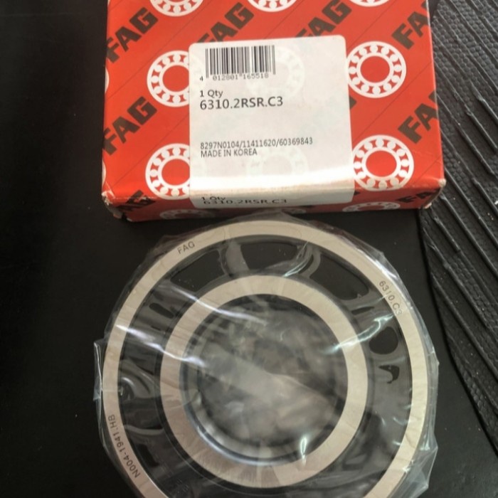 Roulement à billes 6310 2rs c3 skf 50x110x27 mm joint des deux côtés