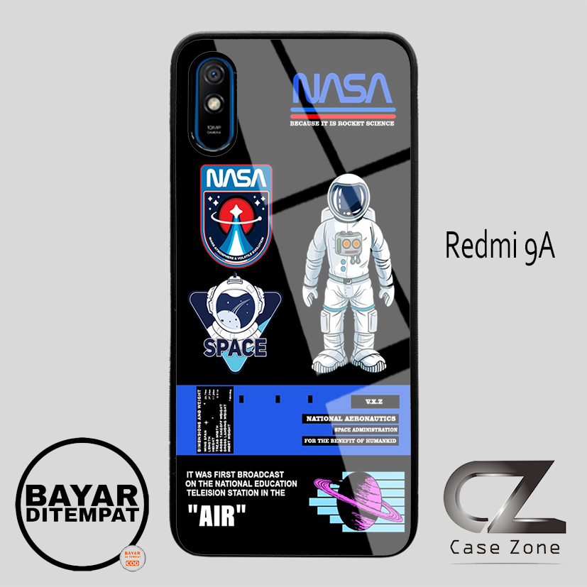 casing hp redmi 9a nasa