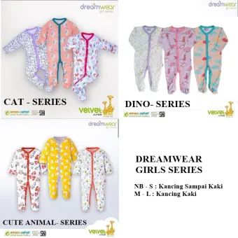 velvet junior sleepsuit