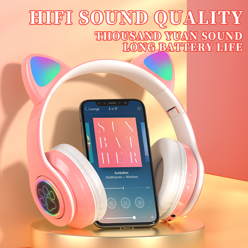 >> BÁO GIÁ METERMALL TRẺ EM TAI NGHE BLUETOOTH 5.0 CHO MÈO CÓ THỂ GẬP LẠI TAI NGHE KHÔNG DÂY ÂM THANH NỔI TRÊN ĐẦU VỚI ĐÈ | Shopee Lazada Sendo Tiki mới nhất 62 Tai Nghe Bluetooth 5.0 Không Dây Cho Trẻ Em, Tai Nghe Phát Sáng Hình Mèo Hoạt Hình Dễ Thương Làm Quà Tặng Cho Bé