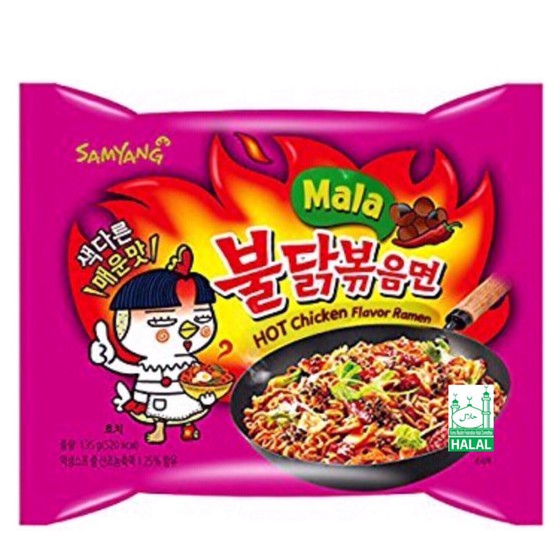 SAMYANG MALA - Samyang Ramen Import 4X Pedas