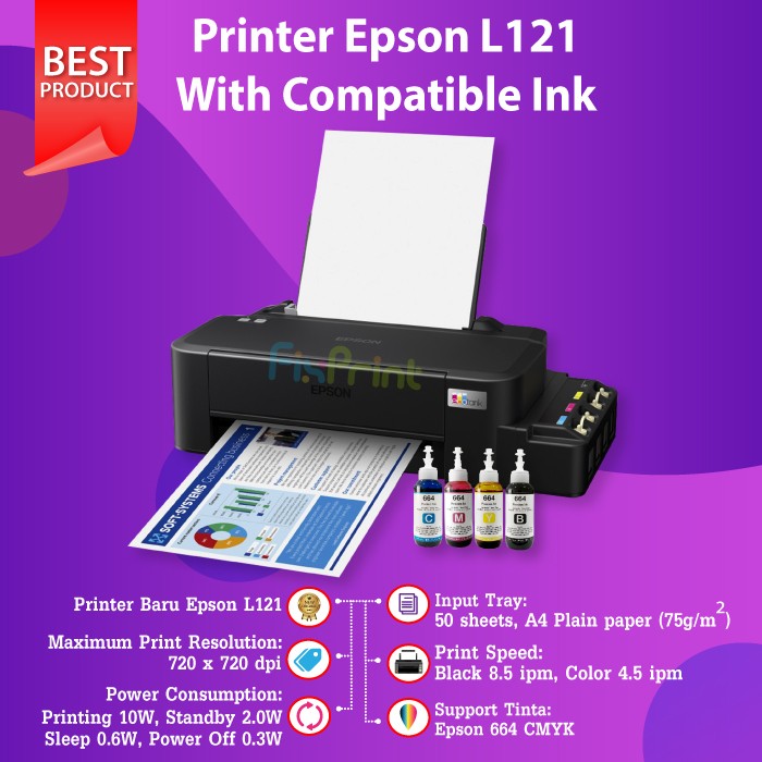 Jual Epson L120 Ink Tank Printer Terbaru | Lazada.co.id