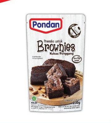 Pondan Brownies 230 Gr Lazada Indonesia