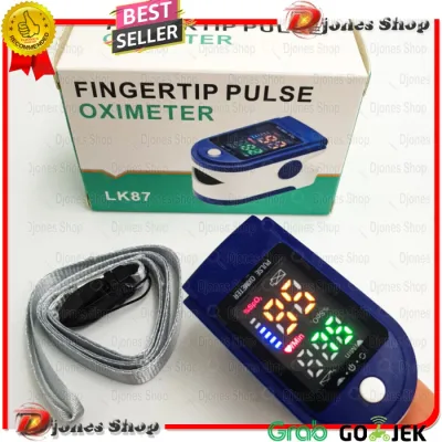 Fingertip Pulse Oximeter Oxymeter / Alat Ukur Detak Jantung / Oximeter Jari / Pulse Oximeter / Oksimeter