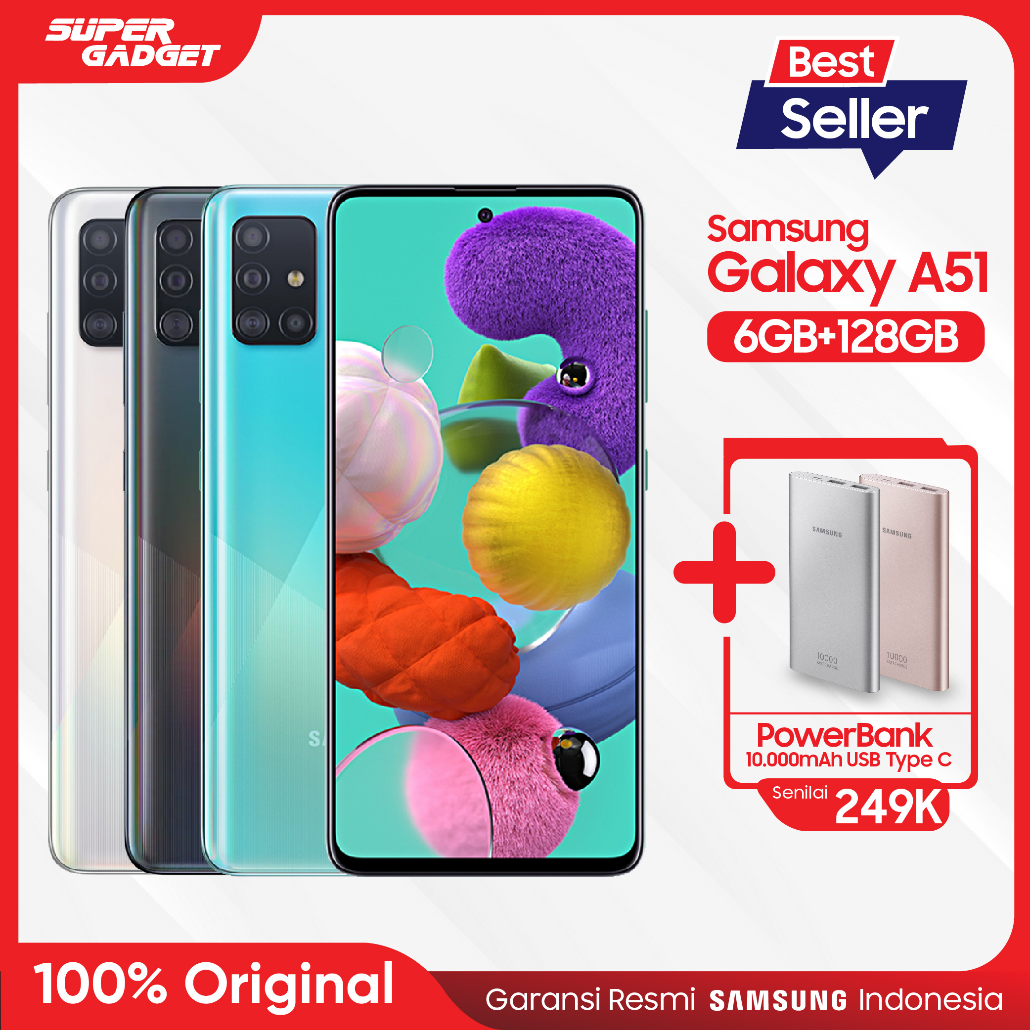 Samsung Galaxy A51 Support Nfc Membeli Jualan Lazada