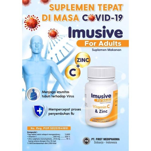 Manfaat imusive vitamin c zinc