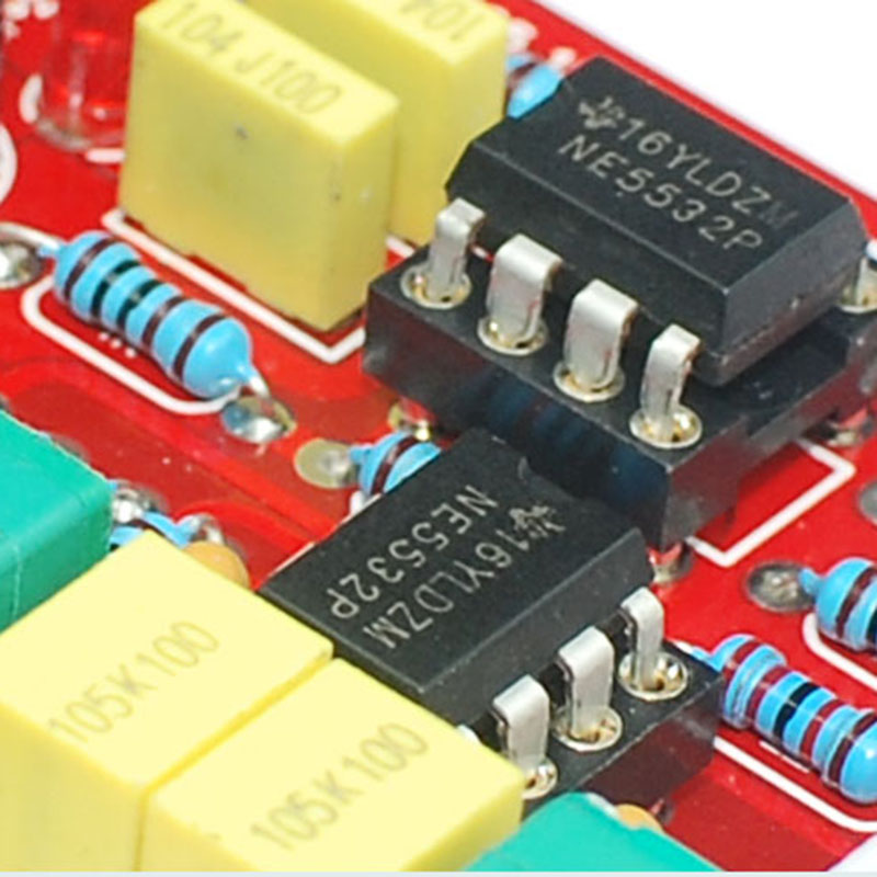 Ne5532 Op-Amp Hifi Amplifier Preamplifier Volume Tone Eq Control Board ...