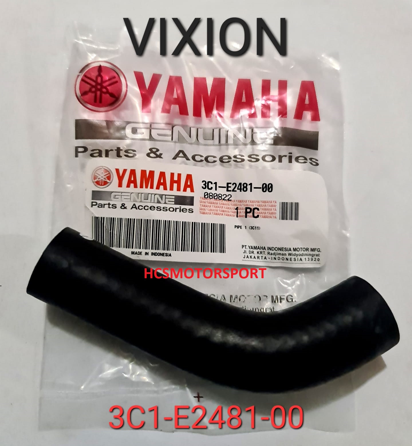 SELANG RADIATOR KIRI PENDEK VIXION ORIGINAL ASLI | Lazada Indonesia