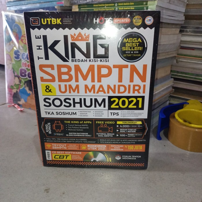 Ready The King Bedah Kisi Kisi Sbmptn Soshum 2021 Berkualitas Lazada Indonesia