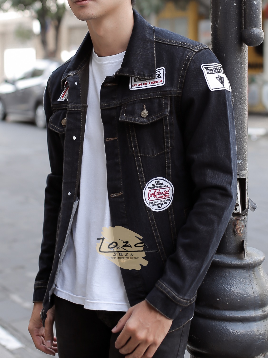 Jaket jeans terbaru-Jaket denim terbaru 