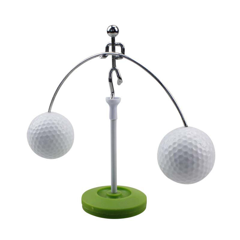 Desk Decoration Toy Golf Decoration Balance Stand Home Office Desktop Decoration Balance Stand with Base Support Pole