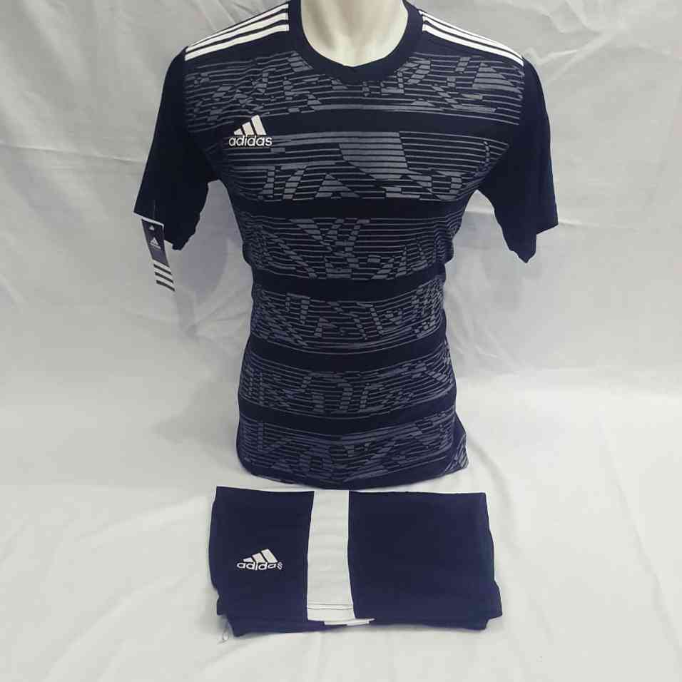 Baju olahraga baju futsal pria kaos volly badminton kaos futsal setelan Adidas terbaru termurah