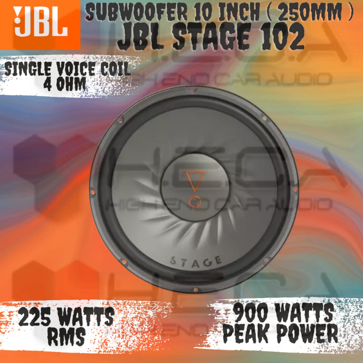 JBL Stage 102 Subwoofer Pasif 10" Single Coil Bass Sub 10 Inch Audio Lazada Indonesia