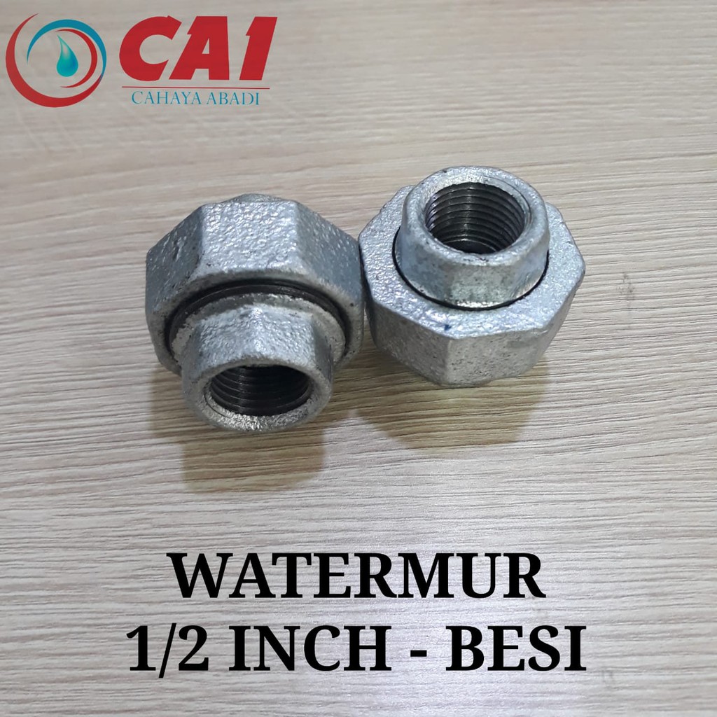 GROSIR - FITTING PIPA - WATERMUR - UNION - SOCKET - 1/2 INCH - BESI ...