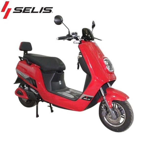 Bapak Keren Pakai Motor Listrik Selis Serasa Anak Muda Banget! Sepeda Motor Listrik Selis E-MAX 1200W Battery SLA 60V 20Ah | Lazada Indonesia
