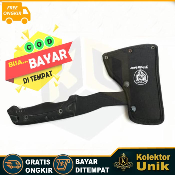 BISA COD - KAPAK JH POLAR BEAR TIPE P519 STAINLESS STEEL KAMPAK AXE PROMO, DISKON, FLASH SALE - KOLEKTOR UNIK