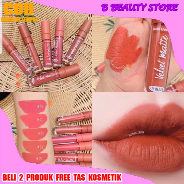 lipcream kiss beauty